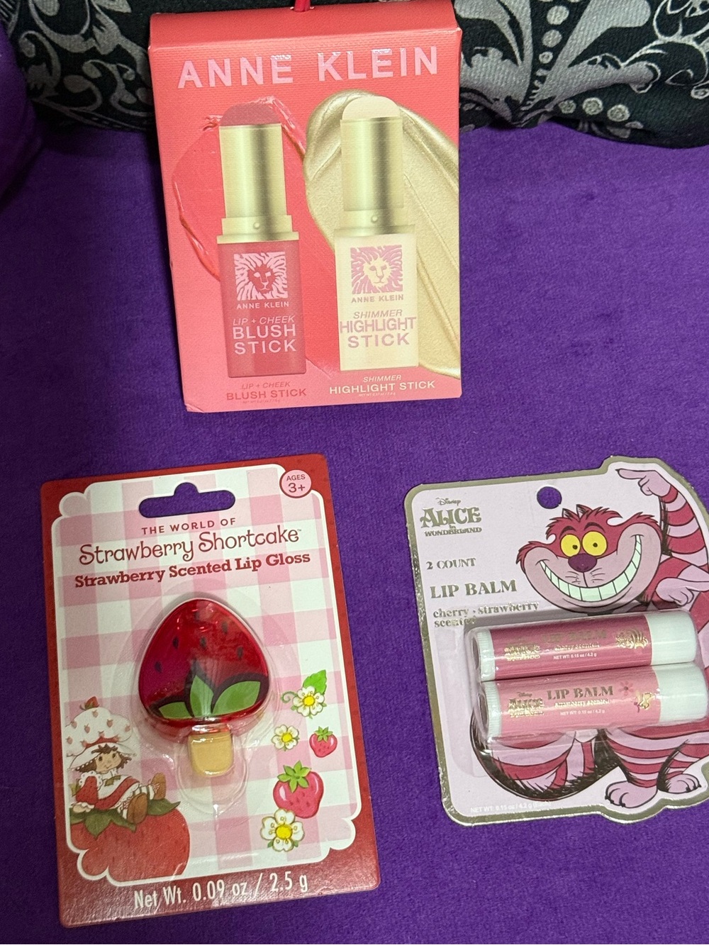 Anne Klein Pink Blush & Highlighter Stick Set